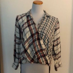 Abercrombie & Fitch flannel top size small